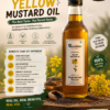gunvantam farms kachi ghani yellow mustard oil