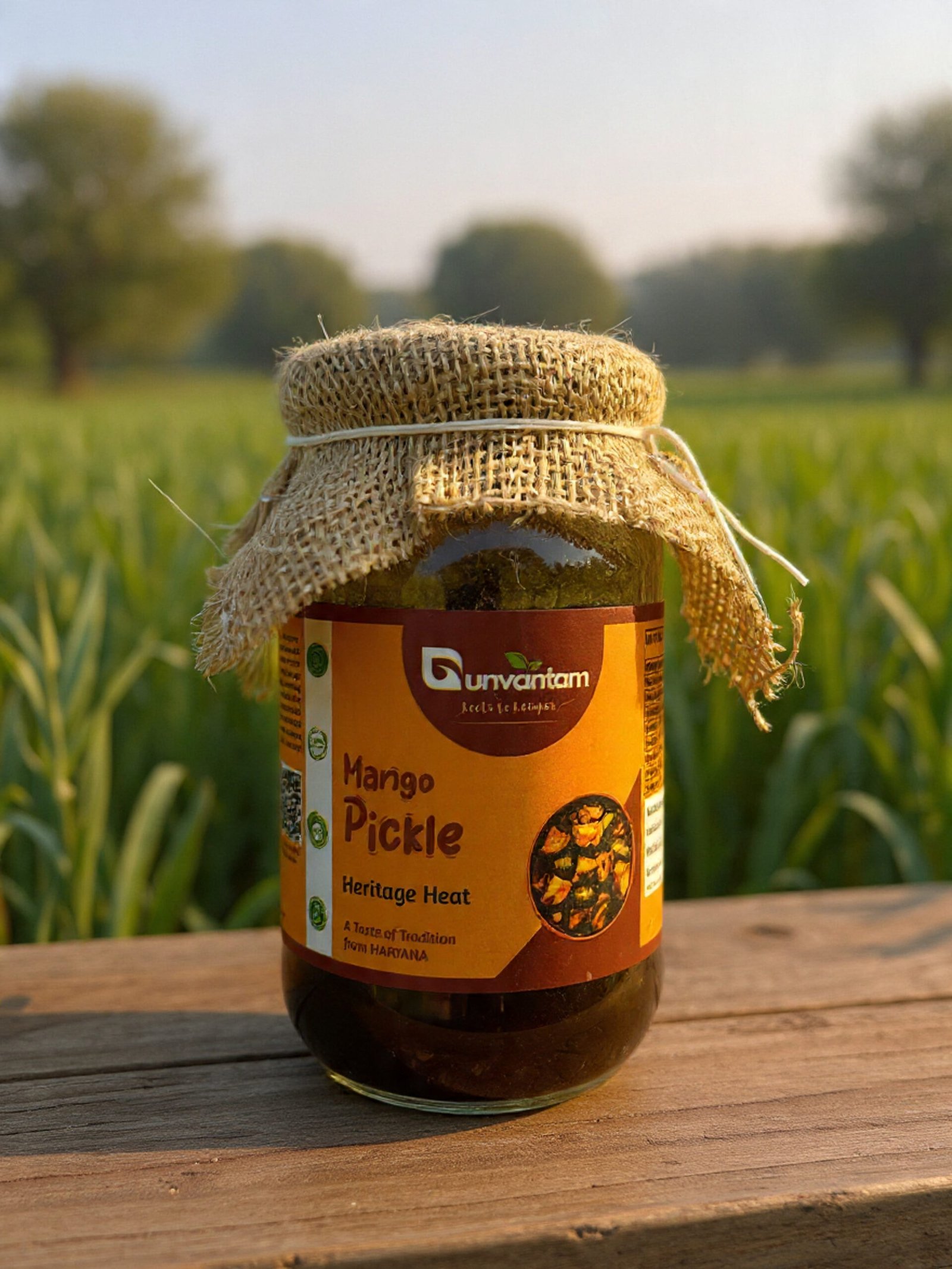 Gunvantam Farms Haryanvi Aam ka Achar (Mango Pickle)